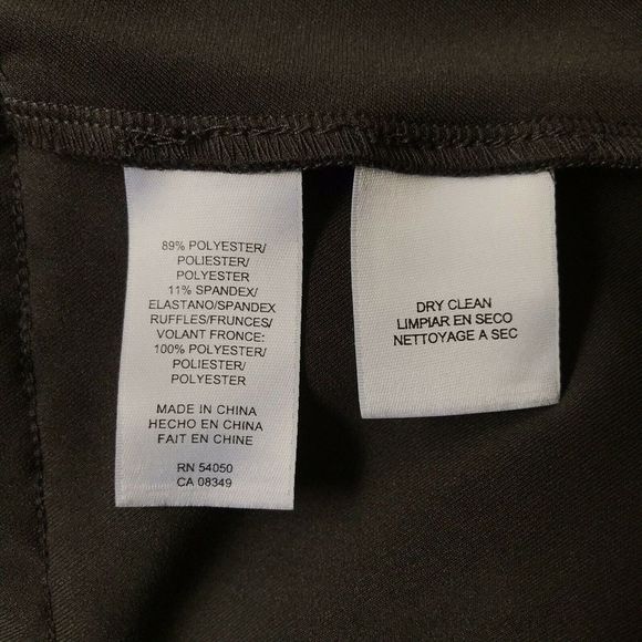 RACHEL Rachel Roy Sleeveless Ruffle Hem Dress 10 - Picture 6 of 8